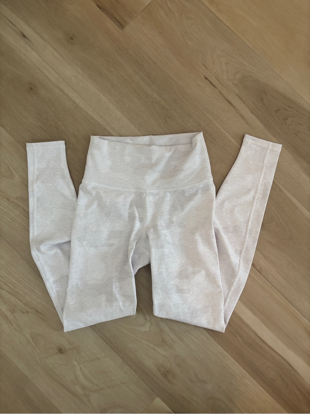 Kids High-Waist Active Leggings in Light Pink